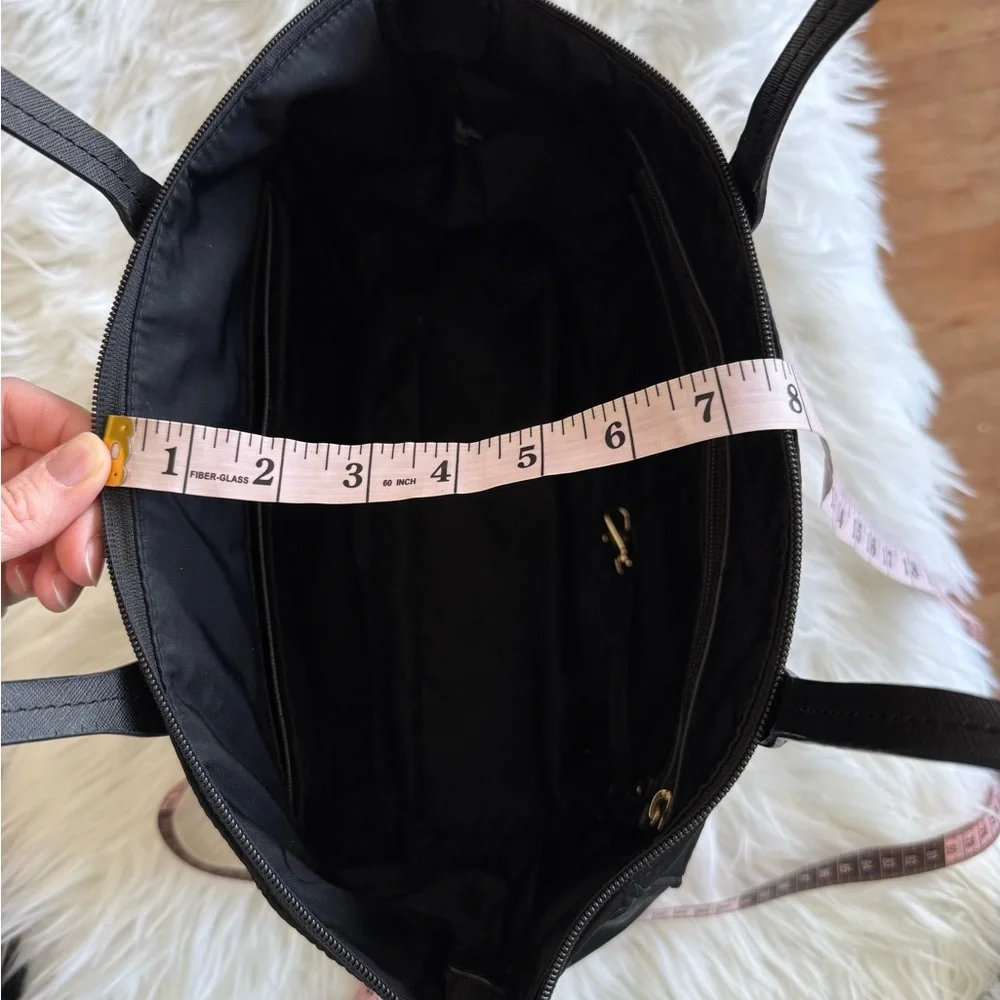 🔥Michael Kors | Black Purse with Zip Close and Trolly Sleeve and Tons of Storage